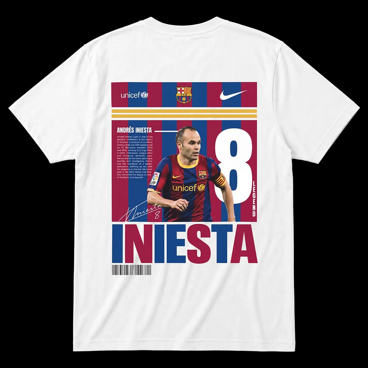 Andres Iniesta Legend Majica image