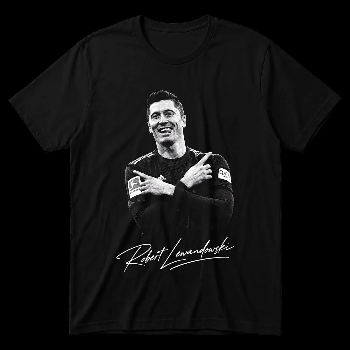 Robert Lewandowski Portrait Majica image