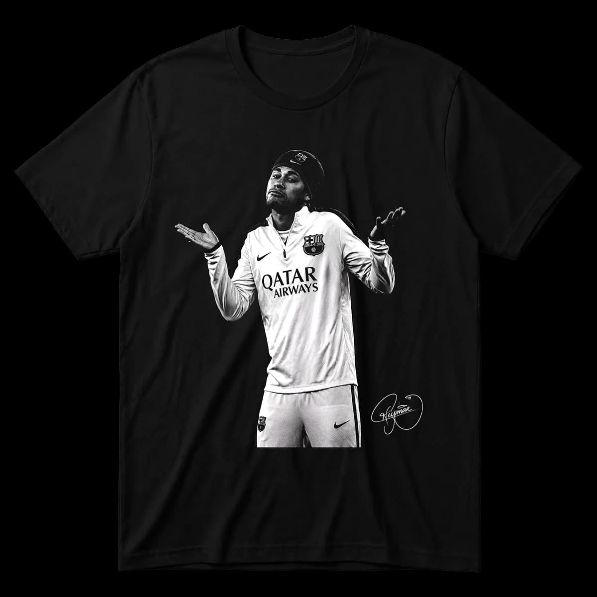 Neymar Jr Barcelona Portrait Majica image