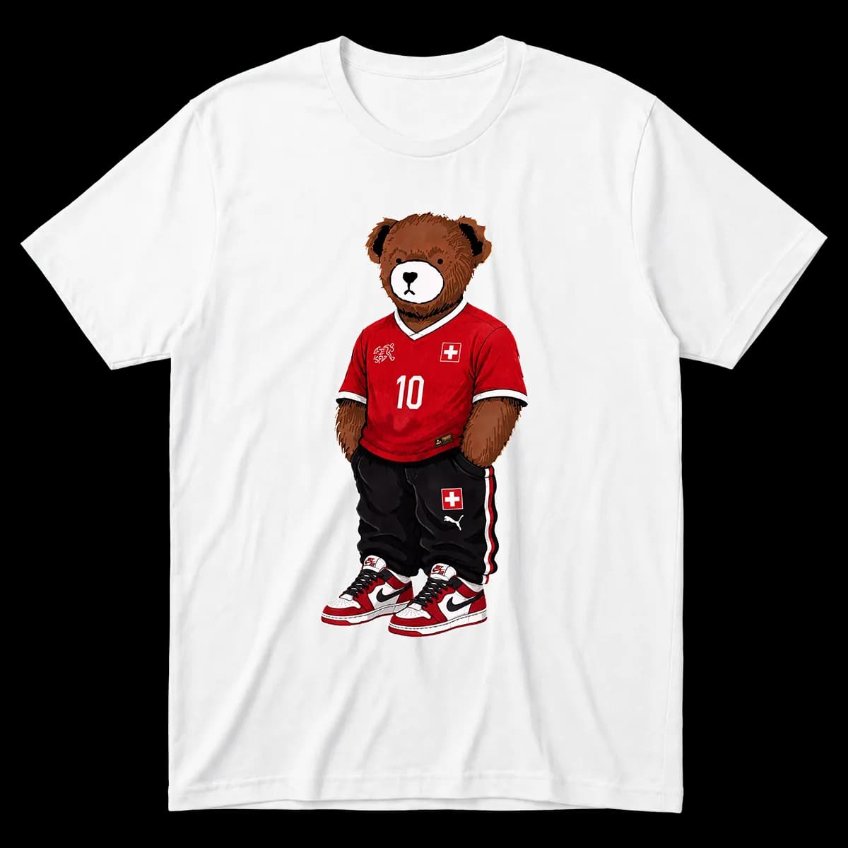 Teddy Bear Switzerland Majica image